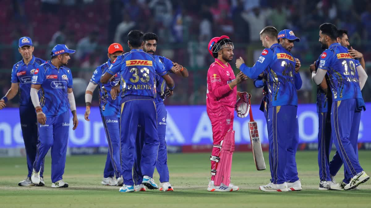 After CSK, Rajasthan Royals' journey ends in IPL 2025, Mumbai Indians hit a 'six' of victory
