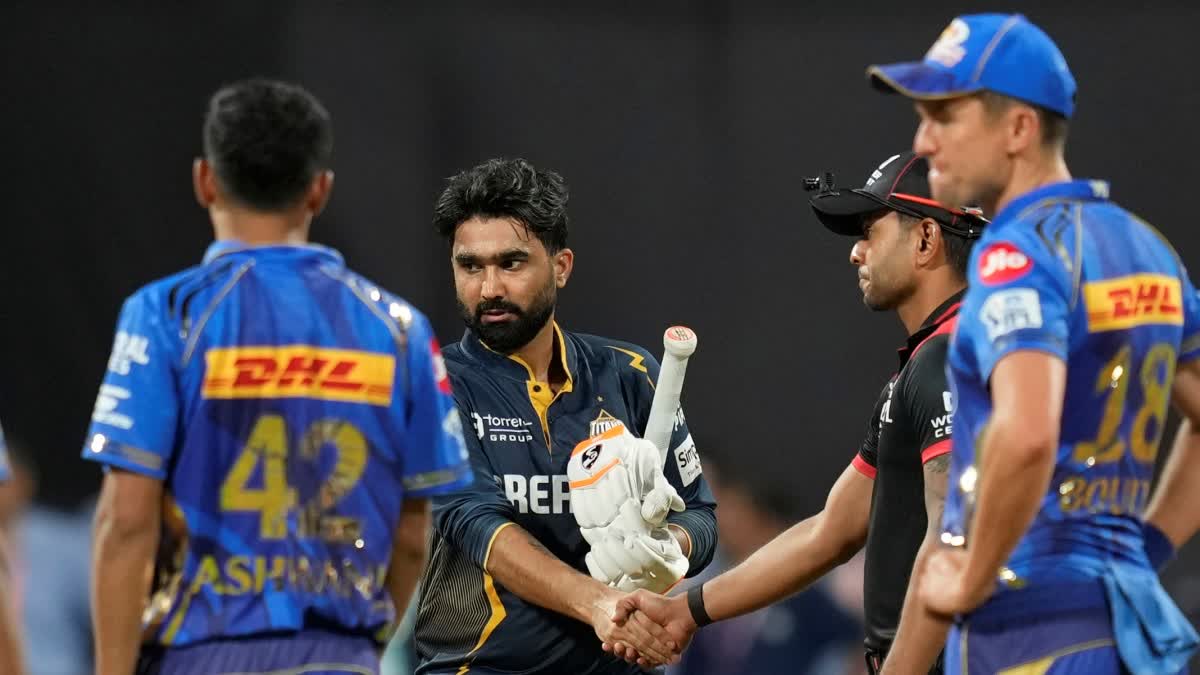 Mumbai lost the winning match, Gujarat registered a stunning victory by 3 wickets, Gill was the hero of the match