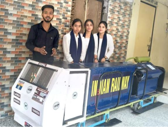 This young man from UP made such a train, the model is being discussed everywhere